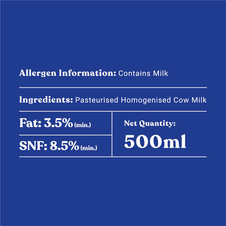 Joi Farm A2 Regular Fresh Milk | Bottle